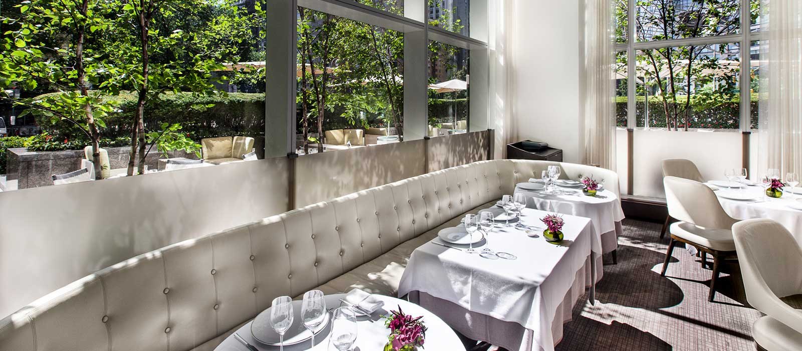 Jean-Georges dining room at Trump International Hotel & Tower New York
